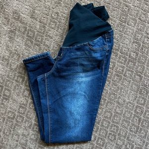 1822 Denim Sculpt Ankle Skinny Maternity Jeans (Erica)